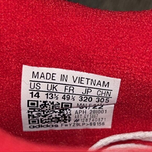 Adidas Rivalry Low Premium GY5867 Mens White Lifestyle Sneakers Shoes Sz 14 NEW - Picture 7 of 8